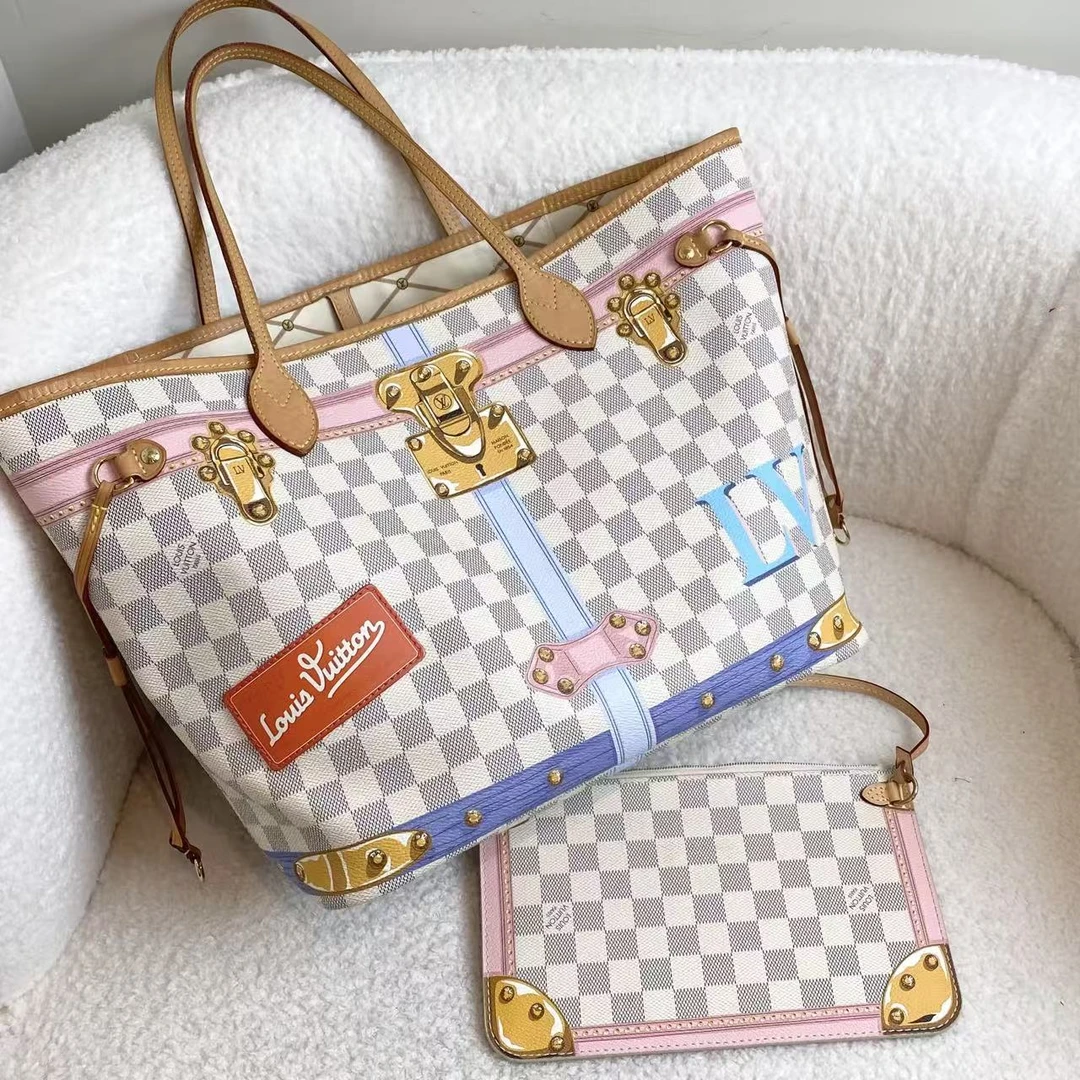 99新 LouisVuitton/路易威登 neverfull/95156396//12期/代卖服务