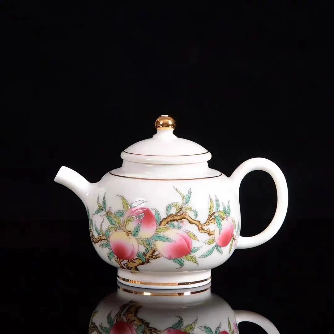 九桃白瓷思婷壶 1111