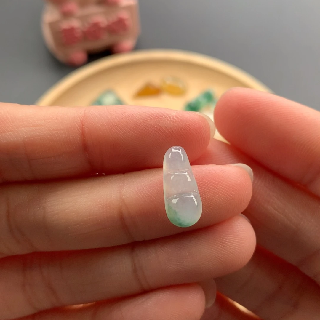 裸石翡翠翡翠福豆