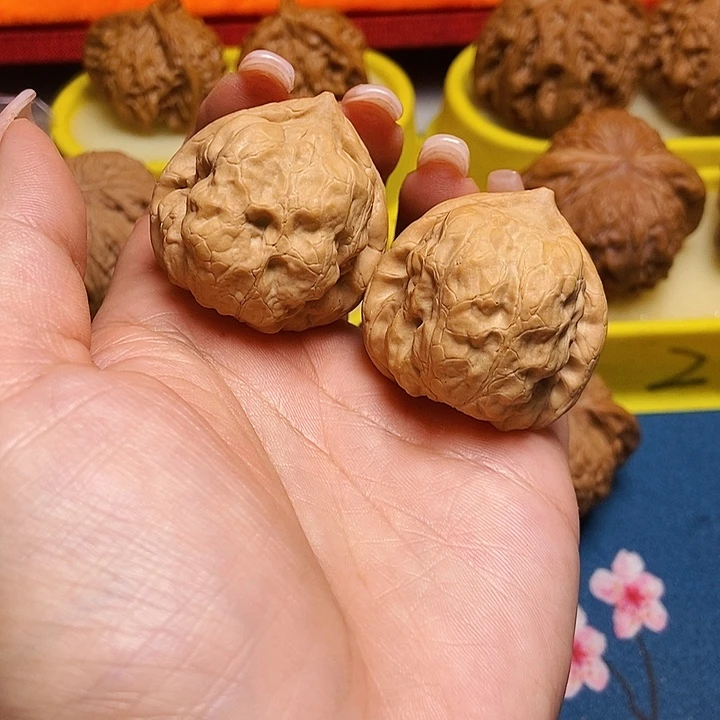 吊坠文玩核桃古蟾核桃