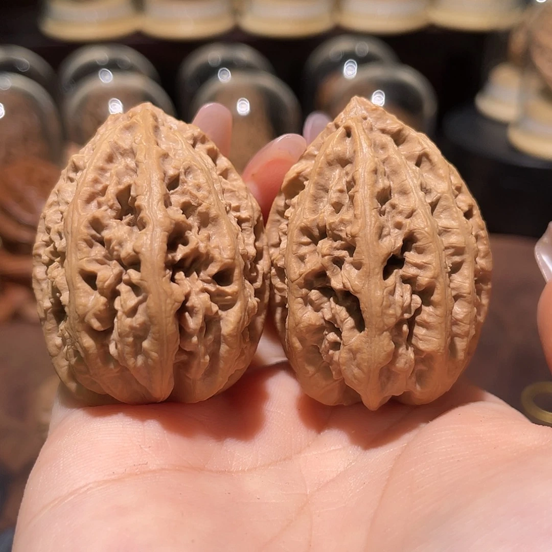 把件文玩核桃八棱蚂蚁蛋