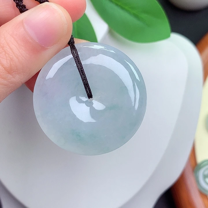 颈饰未镶嵌翡翠23号38.5-6.6mm