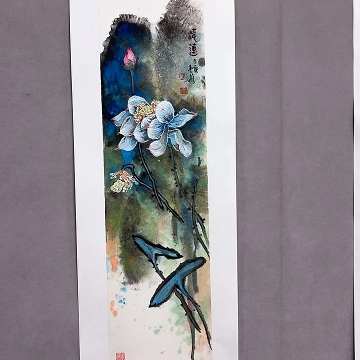 国画亲笔手绘放心去藏