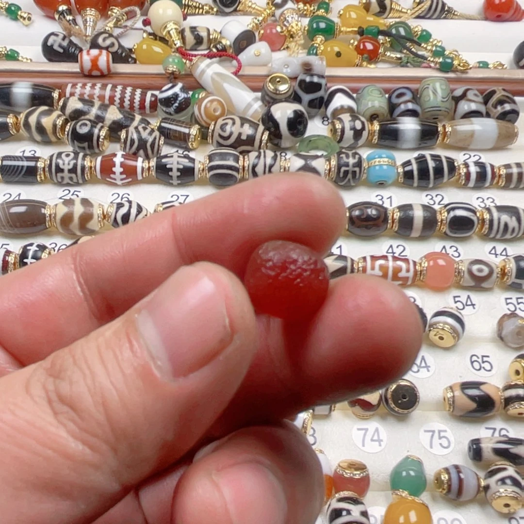 龙***莹玛瑙/玉髓未镶嵌单颗