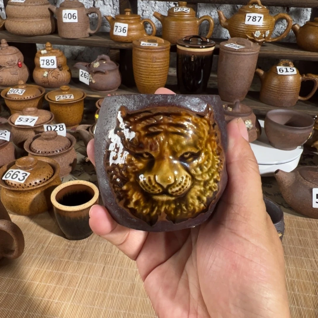 缸120 毫升原谷烧高温粗瓷