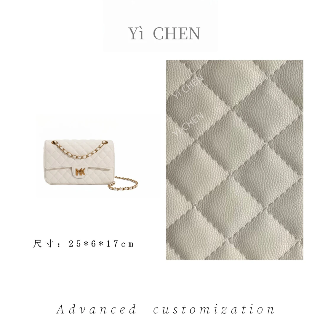 【Yì CHEN】FES-5188-米白 简约时尚女士新款轻奢单肩斜跨包