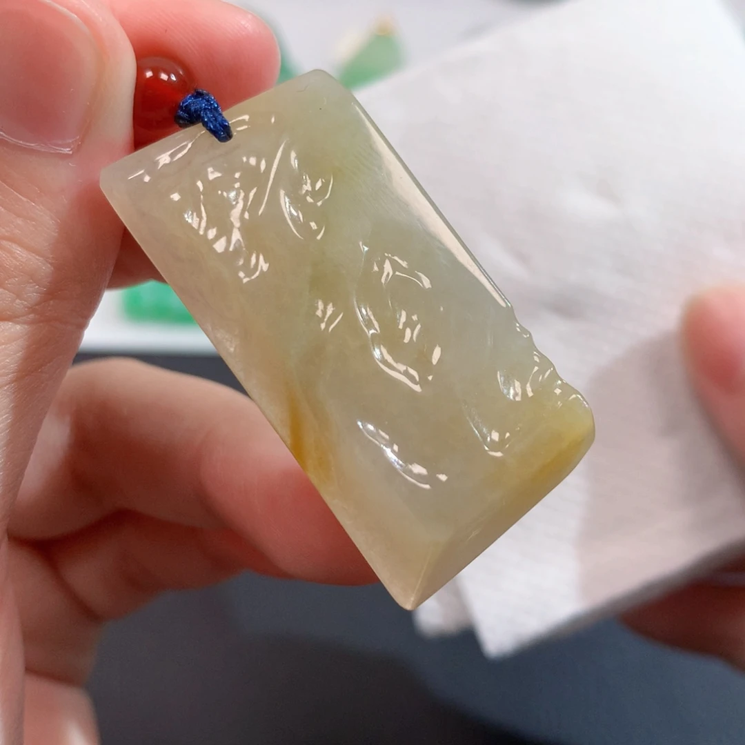 翡翠未镶嵌吊坠(不含链)363