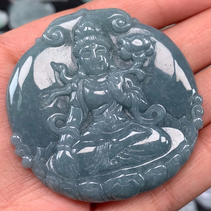 颈饰未镶嵌翡翠大势至