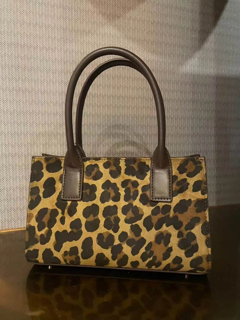 手工真皮包-LQ-23-FSZ-23-双手提鳄扣-饭-豹纹