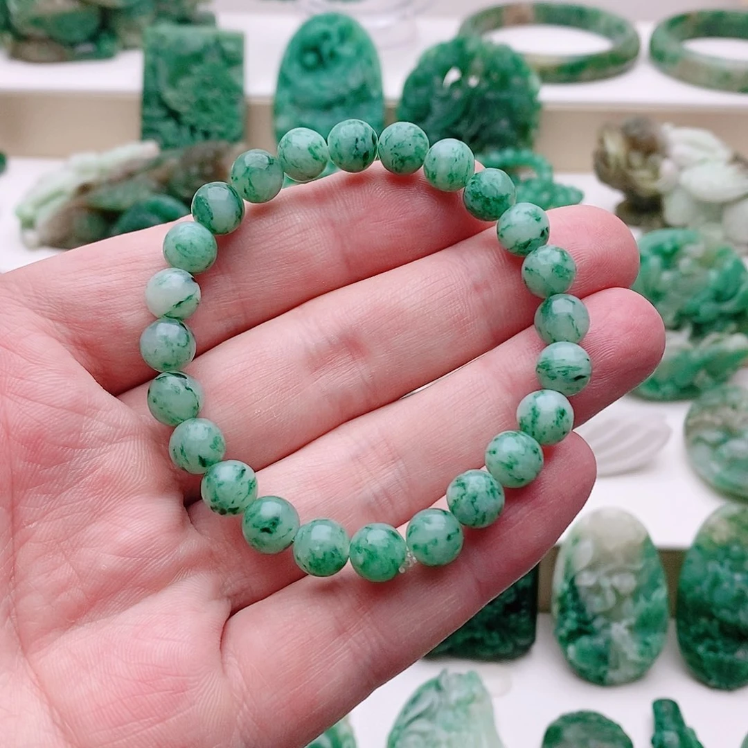 独山玉未镶嵌手串