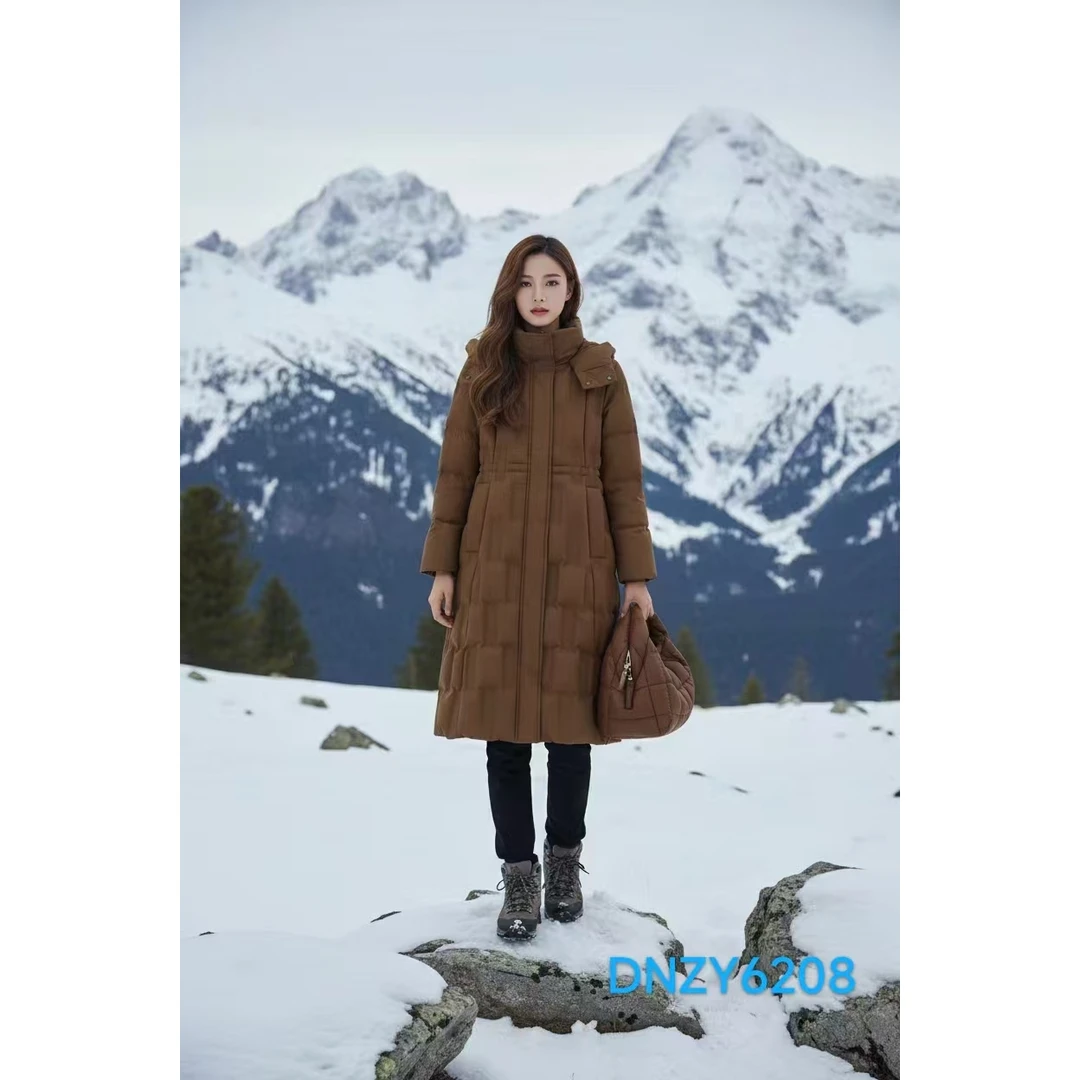 2025年新品长款鹅绒服DNZY6208