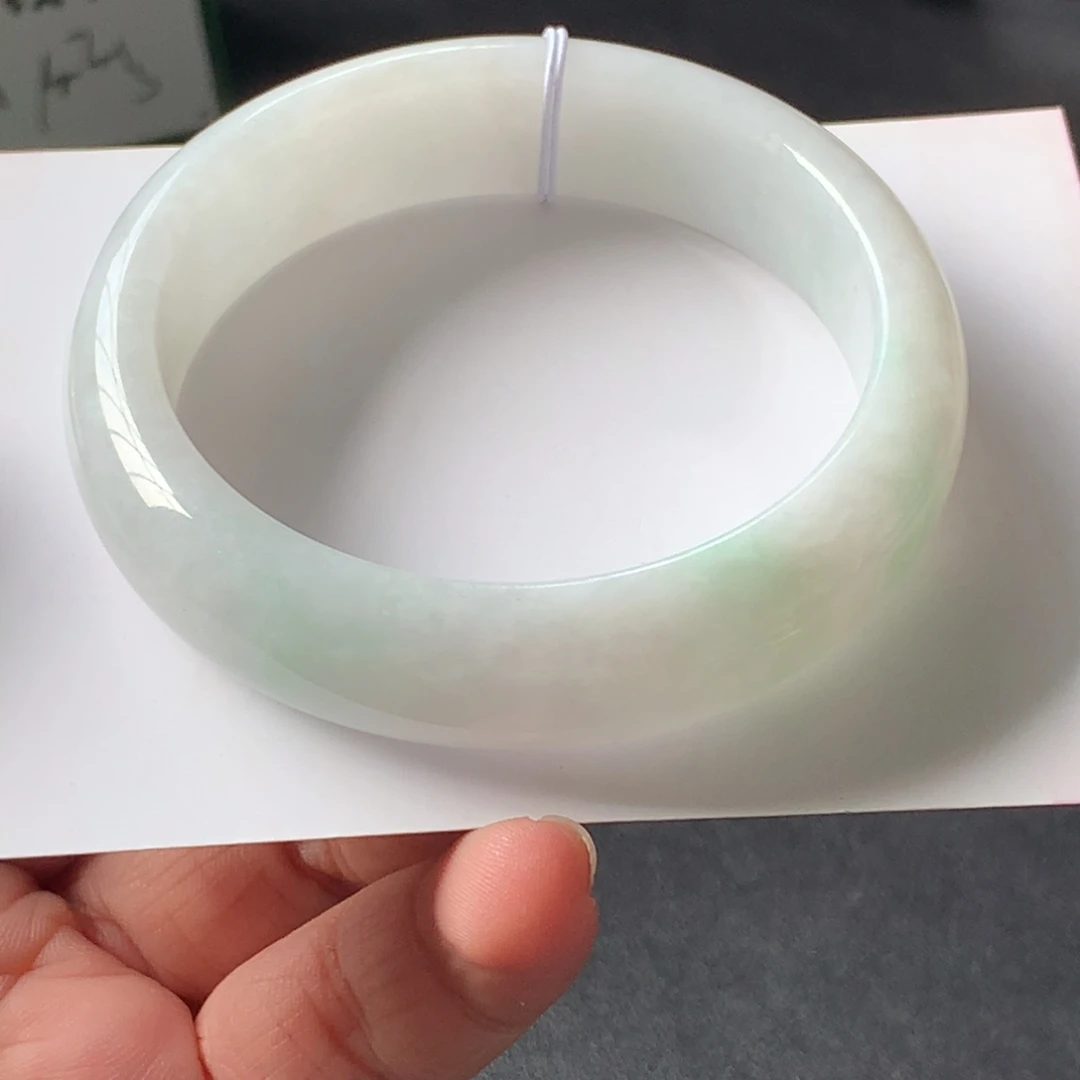 翡翠未镶嵌手镯32号51.7-14.2-7.6