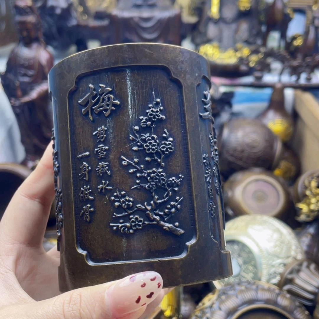 铜器工艺品办公室摆件