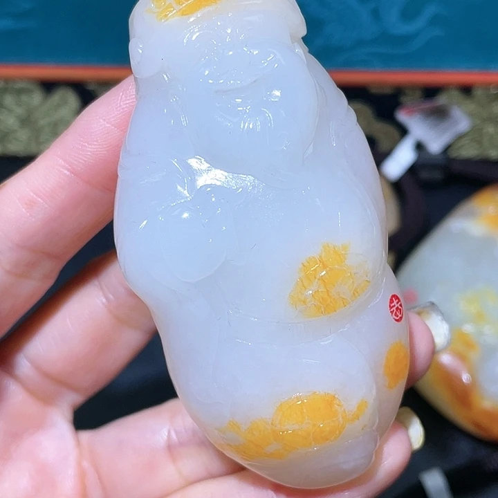 如***意颈饰未镶嵌和田玉