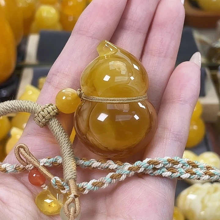 琥珀未镶嵌珠宝奇石琥珀蜜蜡J15.27g
