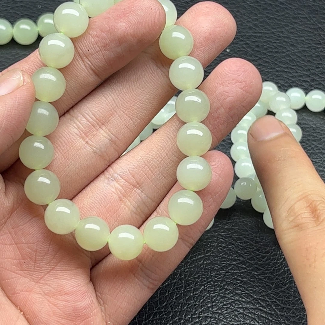 手链未镶嵌和田玉且末卡10四号矿钢板料