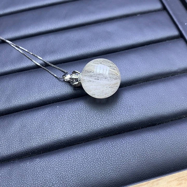 银S925镶嵌珠宝半成品水晶
