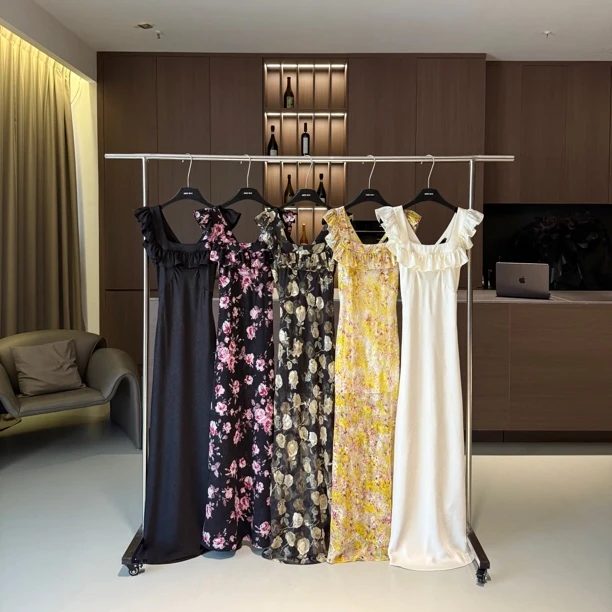 MISS BAO 前后两穿小飞袖连衣裙