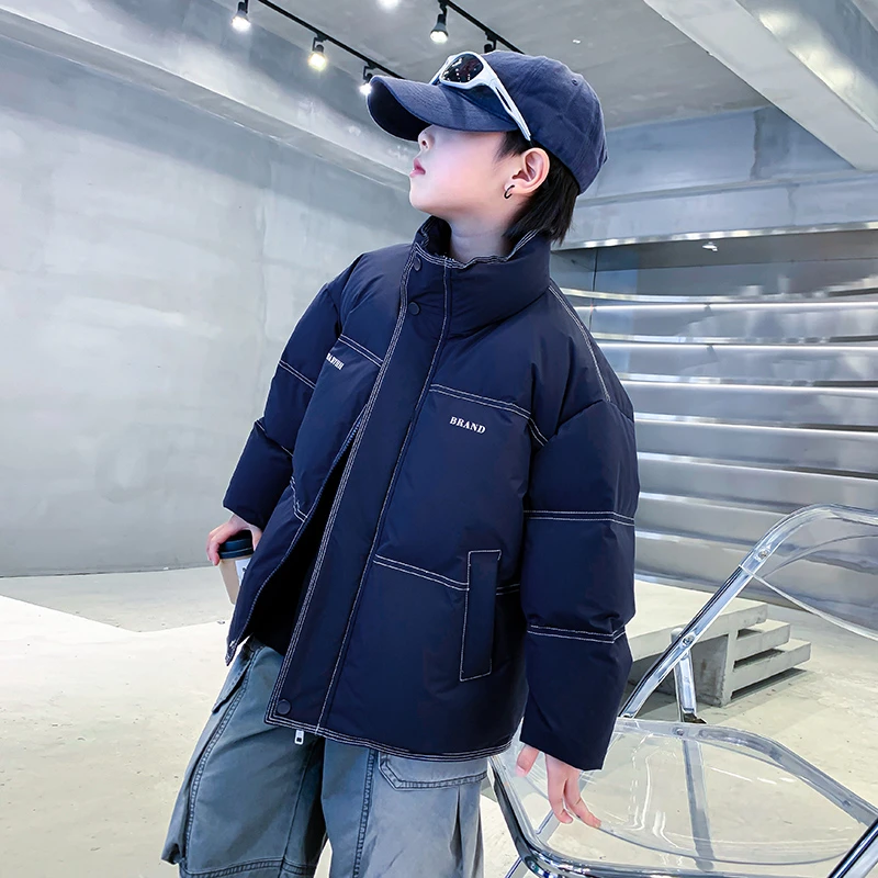 【悠悠耀选】男童冬季短款加厚羽绒服2025新款中大儿童K244YRF4818