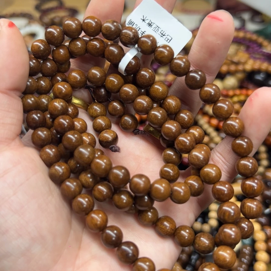 维腊木（绿檀）无事牌