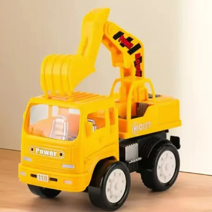 库存瑕疵仿真工程车玩具车