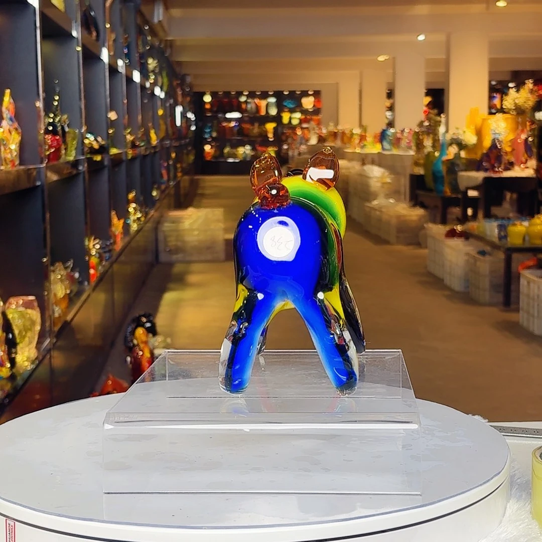 琉璃手工艺品琉璃花开了吗我的