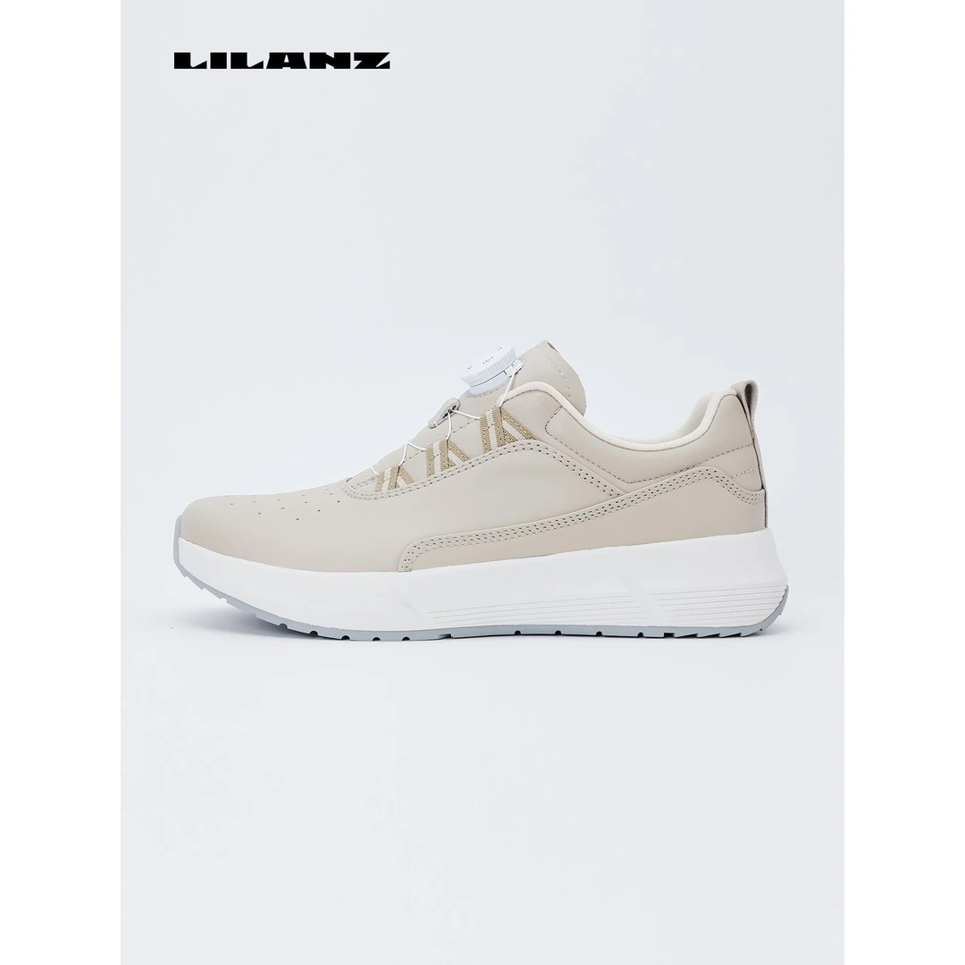 利郎男鞋【韧皮无缚】秋冬新款免系纽带防滑耐磨轻运动鞋 W5XXL320