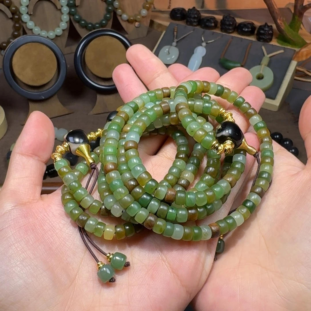 和田玉未镶嵌颈饰拍一发一多样性发货