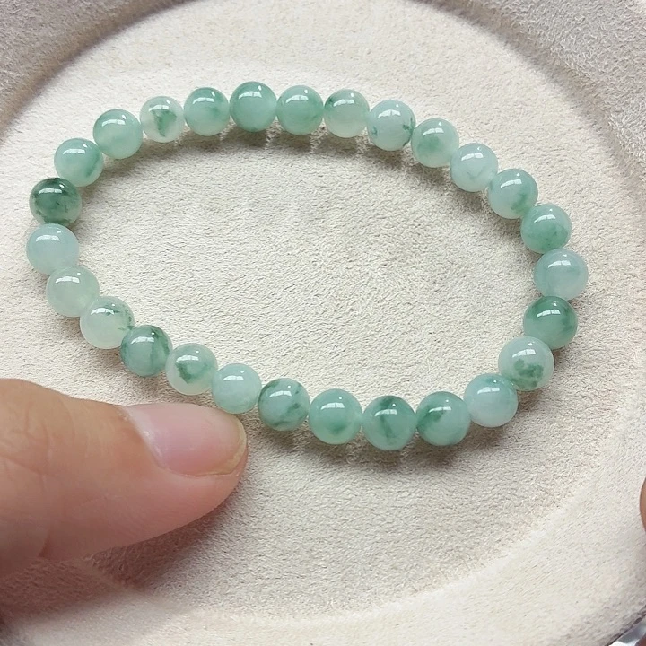 未镶嵌手链翡翠天然缅甸翡翠A货卡6.8