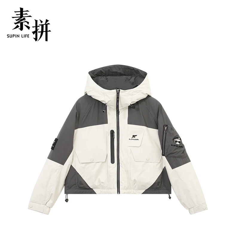 素拼女装鹅绒服SPAYR358104AG