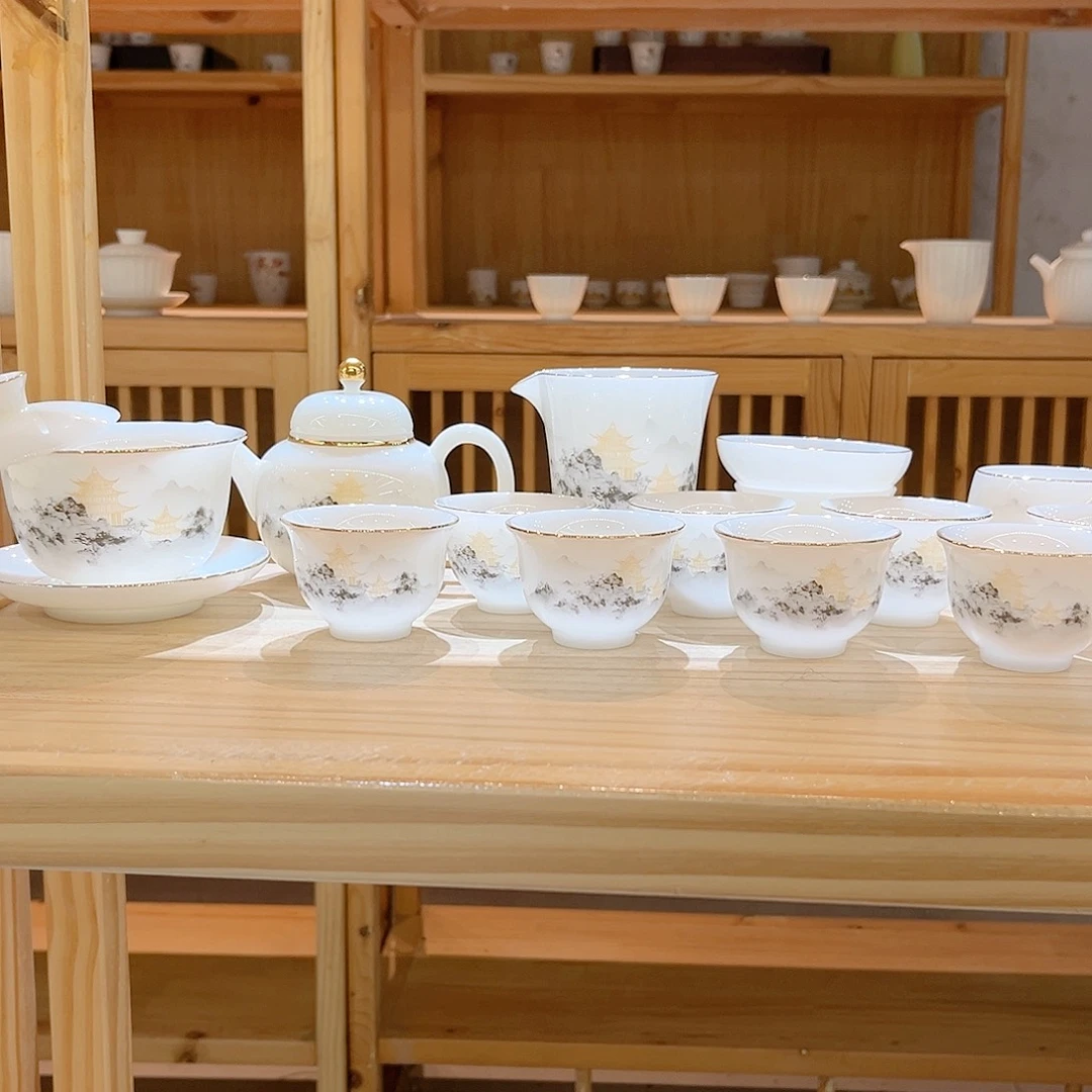 【御瓷斋】璞玉瓷套装
