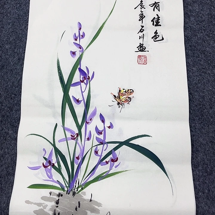 她家都是手绘作品