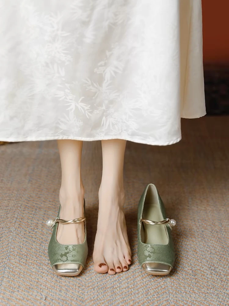 牛皮单鞋 按照主播编码去拍401到600