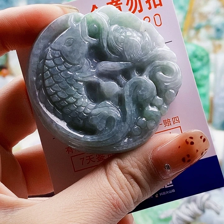 吊坠(不含链)未镶嵌翡翠
