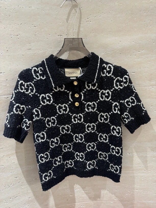 99新 GUCCI/古驰 衣服肩宽37胸围84衣长53尺码xs编码 1050