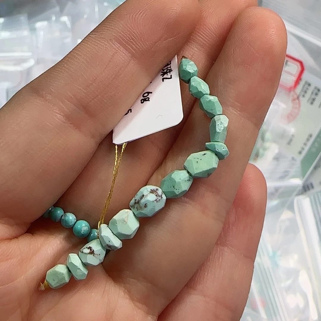 绿松石珠宝半成品未镶嵌