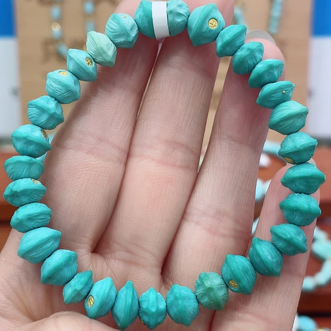 未镶嵌绿松石珠宝奇石