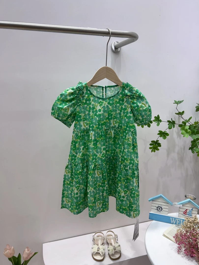 31618高端潮流时尚百搭休闲童装时尚连衣裙B9-2-4