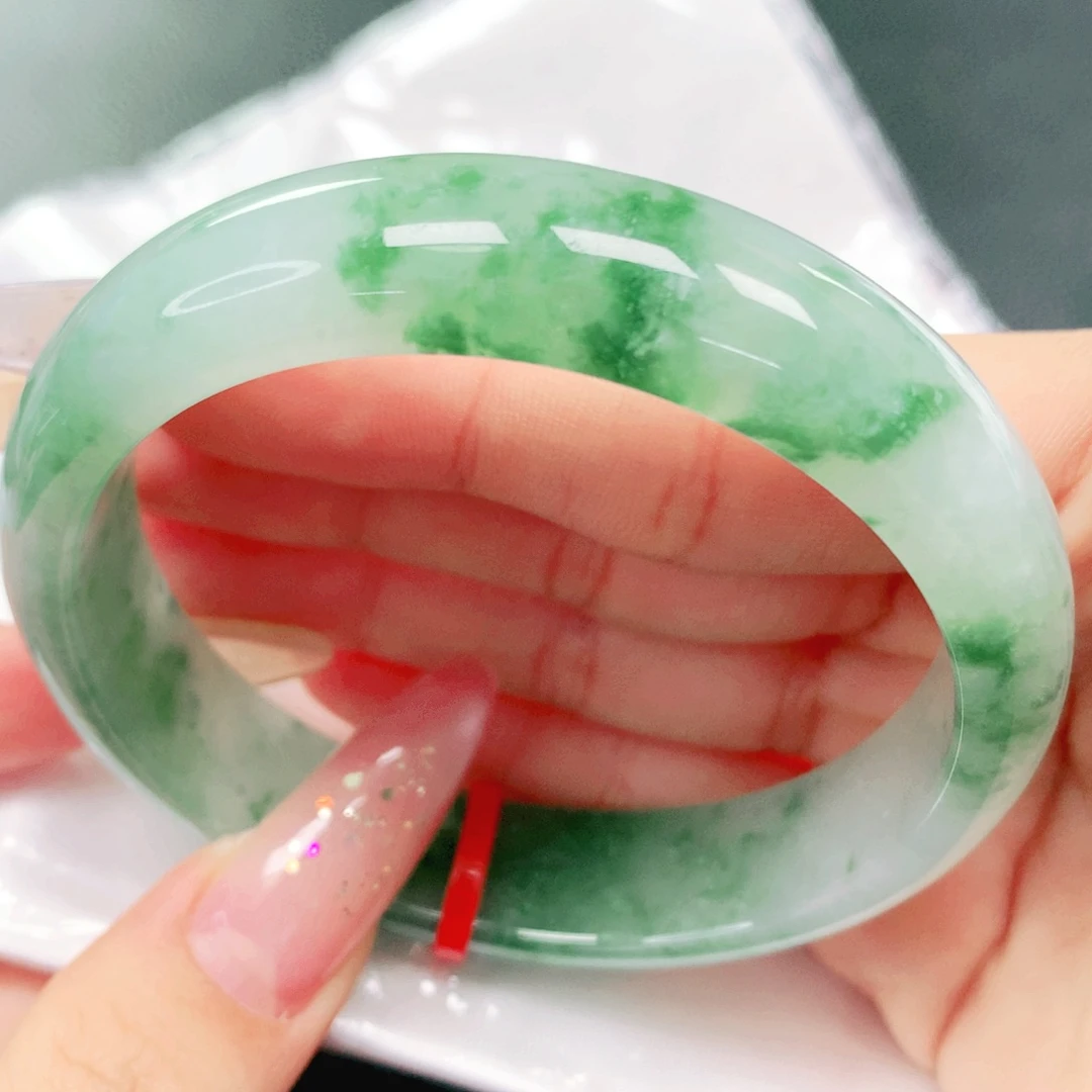 翡翠未镶嵌手镯58