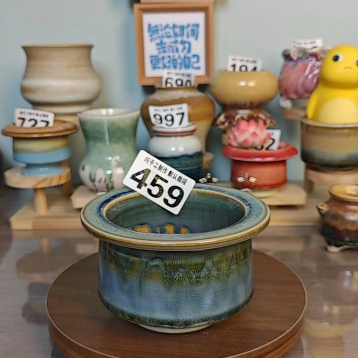 省*号景德镇手工陶瓷盆 口10