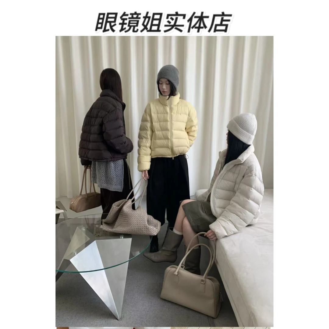 【轻便胶囊】90白鸭绒排骨羽绒服轻薄薄款外套
