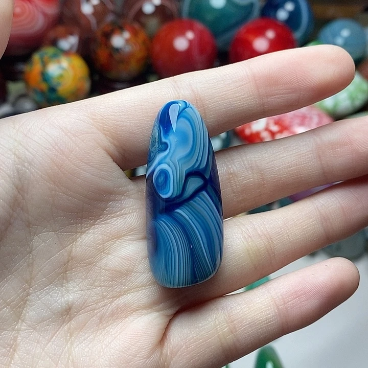 玛瑙/玉髓未镶嵌吊坠(不含链)