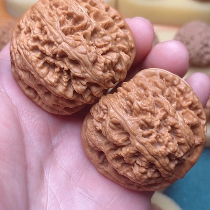 文玩核桃把件47大粗筋