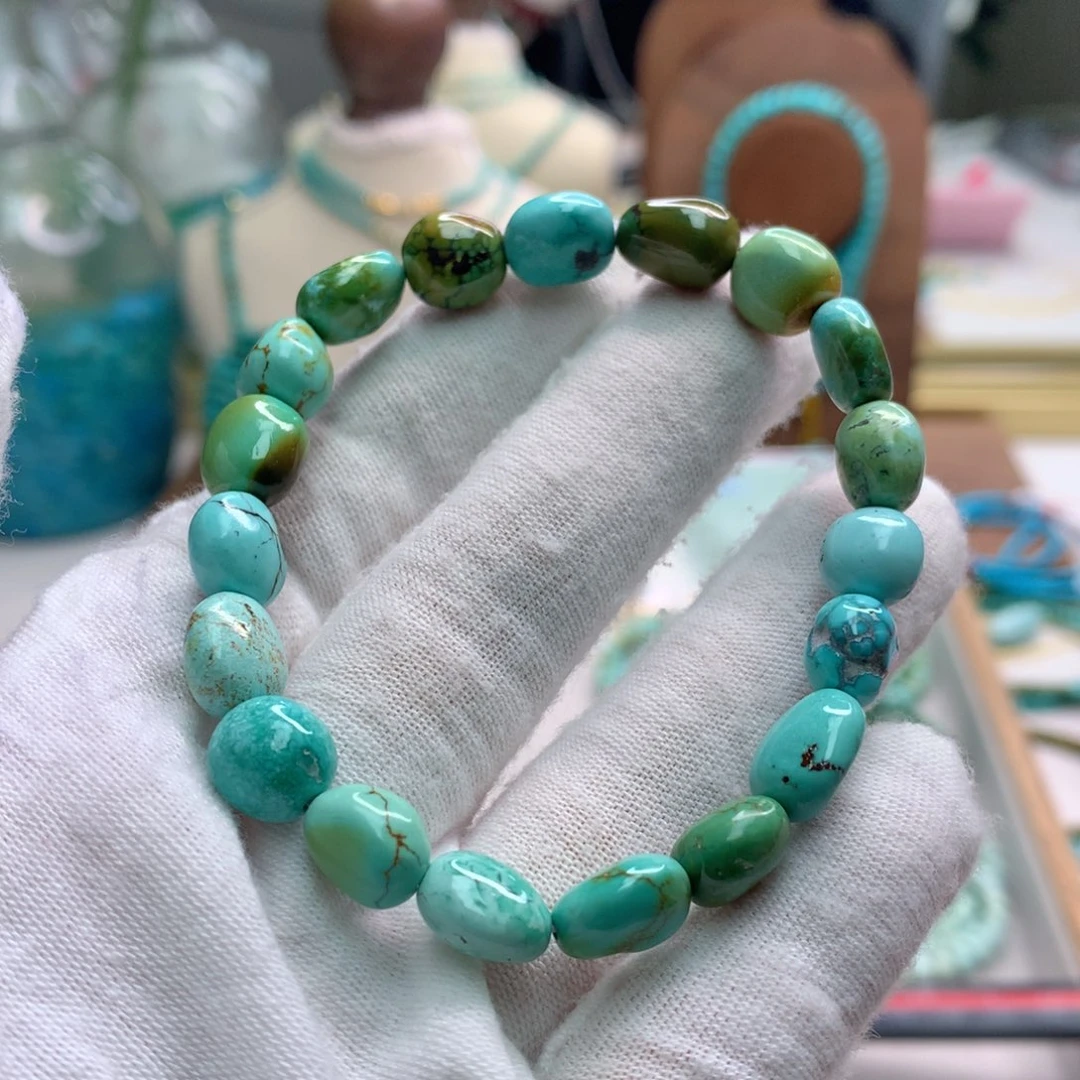 爱***妈绿松石未镶嵌饰品