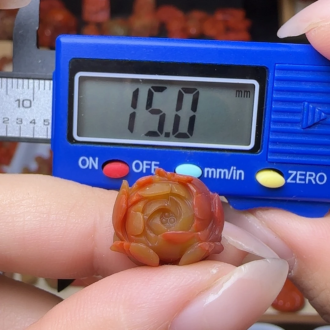 南红玛瑙未镶嵌吊坠(不含链)