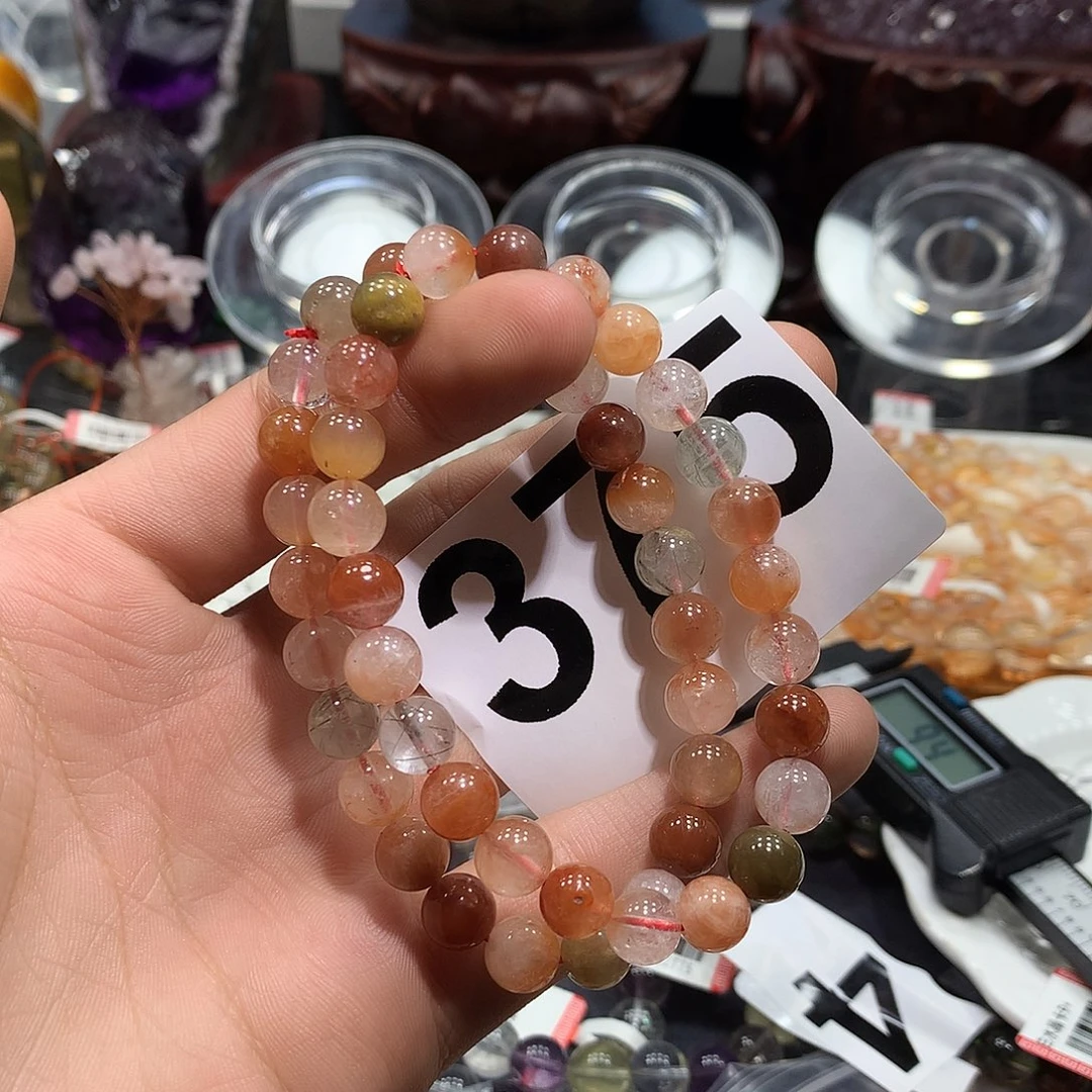 水晶手链未镶嵌多样性发一