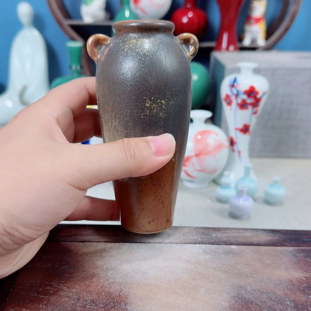 陶瓷手工小花器摆件