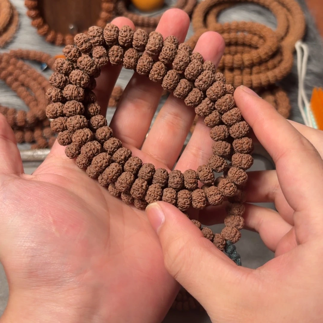 金刚菩提吊坠平细108 1.0m全品