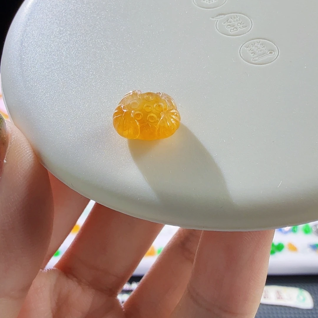 颈饰未镶嵌翡翠莲花