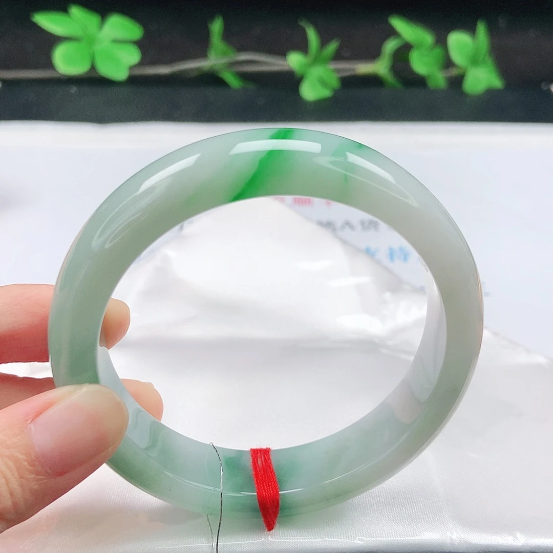未镶嵌手镯翡翠61圈